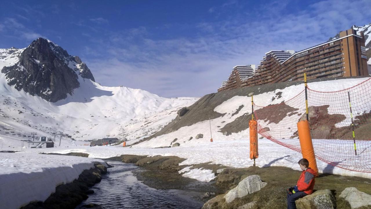 Superbe Appartement Vue Panoramique Pied Des Pistes La Mongie Exterior foto
